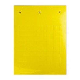 Табличка эластичная. Клейкое основание. Винил. Желтый TAF209AY DKC
