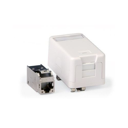 RNK6AFSDIN ДКС - Инф розетка на DIN рейку CAT6A Keystone