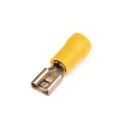 Наконечник плоский с изолир.фланцем (розетка) 2,5-6 кв.мм 9,9х1,1 мм (РПИ-М) 2C09P DKC
