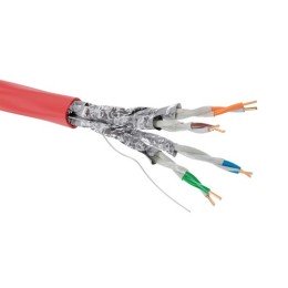 Кабель CAT 6A, U/FTP, нг(А)-FRHF, бухта 500м, красный RN6AUFA04RD DKC
