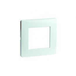 Рамка на 2 модуля (одноместная), белая, RAL9010 75010W DKC
