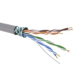Кабель CAT 5e, F/UTP, Hг(A)-LSLTx, бухта 305м, серый RN5EFUA03GY DKC