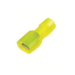 Наконечник плоский полностью изолир. (вилка) 2,5-6 кв.мм 6,3х0,8 мм (РППИ-П) 2C22TP DKC
