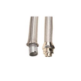 Металлорукав DN 15мм в гладкой EVA изоляции и оплетке из нержавейщей стали, Dвн 15,5 мм, Dнар 21,0, IP66, 50 м 607ETX016 DKC