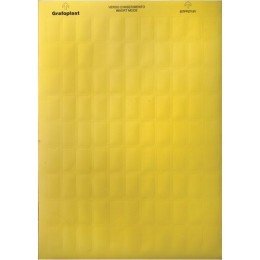 Табличка маркировочная, полиэстер 10х20мм. белая SITFP1020W DKC

