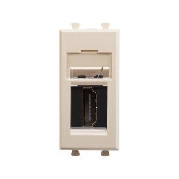 HDMI розетка модульная, тип А-А, "Avanti", "Ванильная дымка", 1 модуль 4405251 DKC

