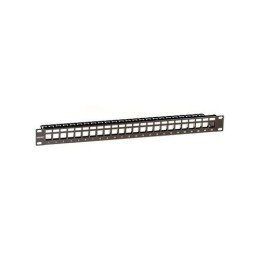 "Патч-панель 19"",1U,Keystone 24 порта, RNKPP241BK DKC