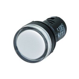 Сигнальный индикатор со встроенным диодом 220В, белый ALIL5L220 DKC