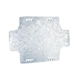 Монтажная пластина из оцинк. стали 161х121х1,3мм, для коробок 190х140мм 59606 DKC
