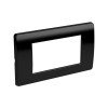 75011B ДКС - Рамка на 4 модуля, черная
