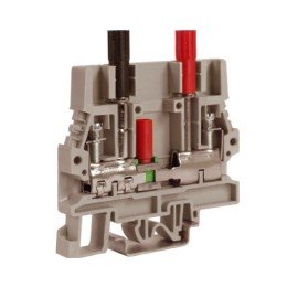 SCB.6/CD, тестовый с разъединителем для амперметра 6 кв.мм бежевый ZSB220 DKC
