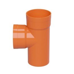Тройник для двустенных труб, 90 град., полипропилен, д.200мм 020200 DKC
