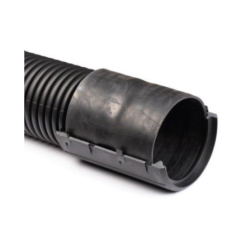 017110 ДКС - Муфта разъемная с фиксатором для двустенных дренажных труб,д.110мм
