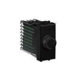 Диммер поворотный модульный, "Avanti", "Черный матовый", 1 модуль 4412131 DKC
