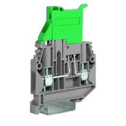 CBF.4/C48/GR Держатель предохранителя 4 кв.мм., винт, 5х20 мм, с индикатором на 12-48В. ZCBF448GR DKC
