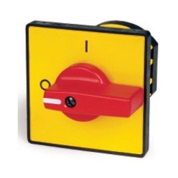 Желт.площадка и красн.ручка, 48х48, на винты AZ0201 DKC