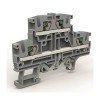 ZEFD420GR ДКС - Двухуровневая клемма 4 кв.мм с заземлением в нижнем ярусе
