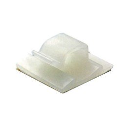 Клипса самоклеящаяся для кругл.кабеля,белая, 16x15x18 25436 DKC
