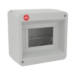 Щиток настенный, ral 7035, без крышки, 6мод. 82006 DKC