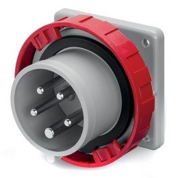 Вилка панельная прямая IP67 32А 3P+E+N 400В DIS2483297 DKC
