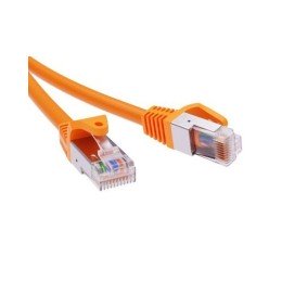 Патч-корд экранированный CAT6A F/UTP 4х2, LSZH, оранжевый, 5.0м RN6AFU4550OR DKC
