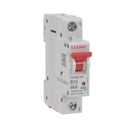 Авт. выкл. модульный YON MD63 1P 63А D 6kA MD63-1D63-6 DKC
