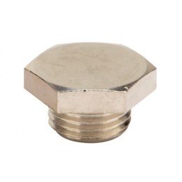 Заглушка M16x1,5, никелированная латунь 6050-16A DKC

