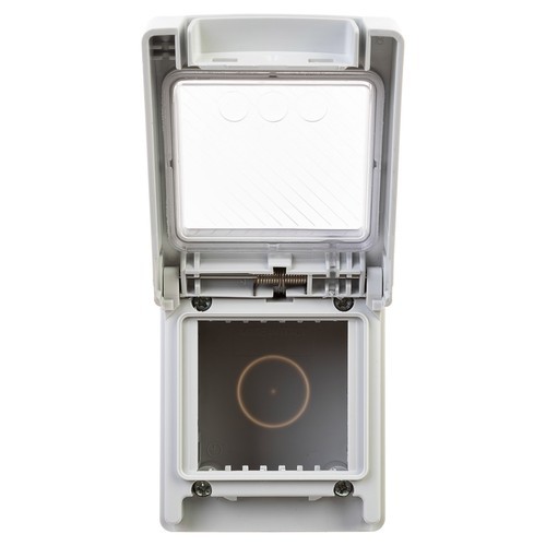 4403932 ДКС - Коробка для настенного монтажа "Avanti", IP55, серая, 2 модуля
