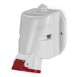 Розетка настенная с безвинтовыми клеммами IP44 32A 3P+E+N 400В DIS5133257TF DKC
