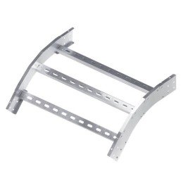 Угол лестничный вертикальный внешний 45 градусов 80х600, R600, горячеоцинкованный ULOC686HDZ DKC
