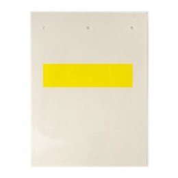 Самоламинирующаяся маркировка для кабелей и труб. Желтая CMSA10023Y DKC
