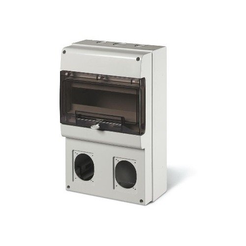 DIS6723300 ДКС - Корпус на 12 модулей и 2 поста с основанием 70х87 мм. Тип M400
