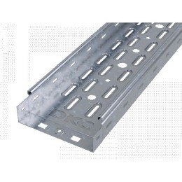 Лоток перфорированный 150х50 L 2000, цинк-ламельный 35253ZLRAL7022 DKC
