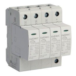 УЗИП, класс I+II, 4-полюсный, L1-L2-L3-N NX1241 DKC