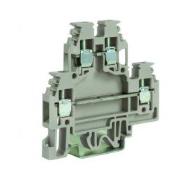 DAS.4/LI/GR, , двухуровневый зажим с интегрированным эл.компонентами ZDS123GR DKC
