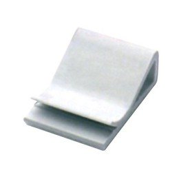 Клипса самоклеящаяся для плоского кабеля, белая, 20х26х9,6 2AFC-20 DKC