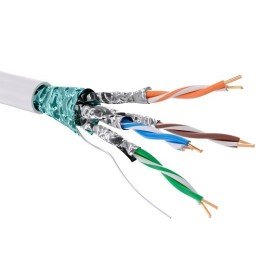 Кабель CAT 6, F/FTP, нг(А)-HF, бухта 305м, белый RN6FFA01WH DKC
