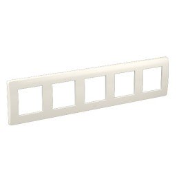 Рамка на 2+2+2+2+2 модуля (пятиместная), белая, RAL9010 75015W DKC

