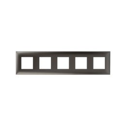 Рамка "Avanti", "Серый жемчуг", 5 постов (10 мод.) 4424900 DKC
