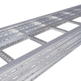 Лоток лестничный 80х300, лонжерон 2 мм, RAL ULH383RAL5003 DKC
