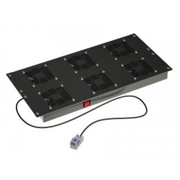 19 Вентиляторный модуль, 6 вент. с термостатом RAL 9005 R519VSIT6FTB DKC
