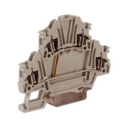 HMD.1/CIGR, 2-х уровневый проходной зажим, серый, 1,5 кв.ммс постоянной перемычкой ZHD120GR DKC
