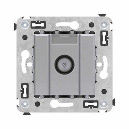 Розетка TV оконечная в стену, "Avanti", "Закаленная сталь" 4404523 DKC
