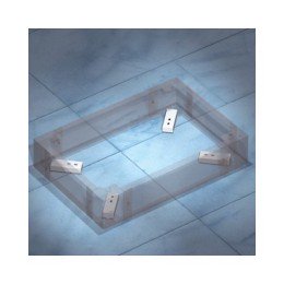 Комплект пластин для фиксации цоколя к полу, 1 упаковка - 4шт. R5KFP01 DKC