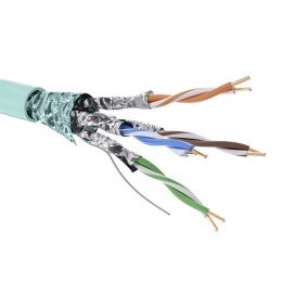 Кабель CAT 6А, F/FTP, нг(А)-HF, бухта 500м, аква RN6AFFA01AQ DKC