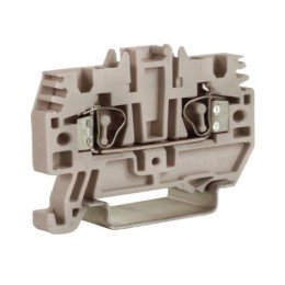 HMM.2GR, проходной зажим 2,5 кв.мм серый ZHM500GR-RET DKC
