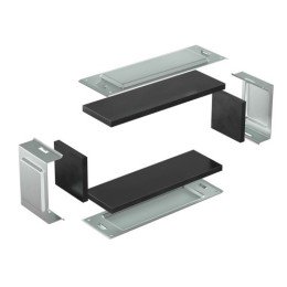 Комплект для обеспечения степени защиты IP44 в местах соединения секций лотков 500х100,цинк-ламель SIP01050HDZL DKC
