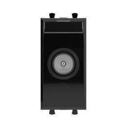 Розетка TV оконечная модульная, "Avanti", "Черный квадрат", 1 модуль 4402521 DKC
