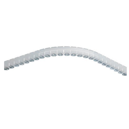 SSG00800KHDZ ДКС - Перегородка SEP для угла CPO H80, в комплекте с крепежными элементами и необходимыми для монтажа, г/о
