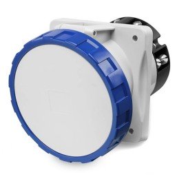 Розетка панельная с наклоном IP67 63A 2P+E 230В DIS4156363 DKC
